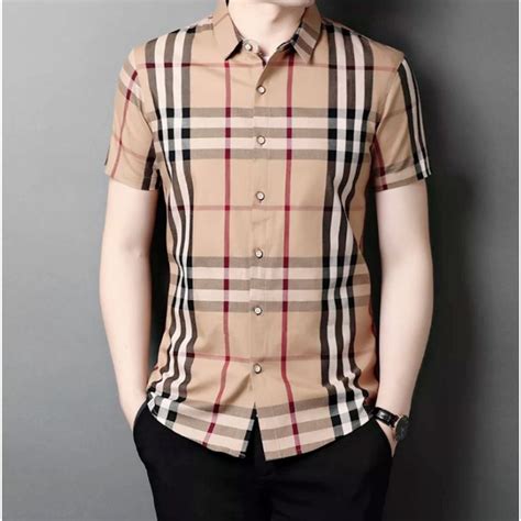 kemeja burberry harga